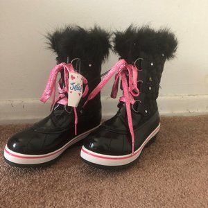Justice Winter Boots size 1 (brand new)